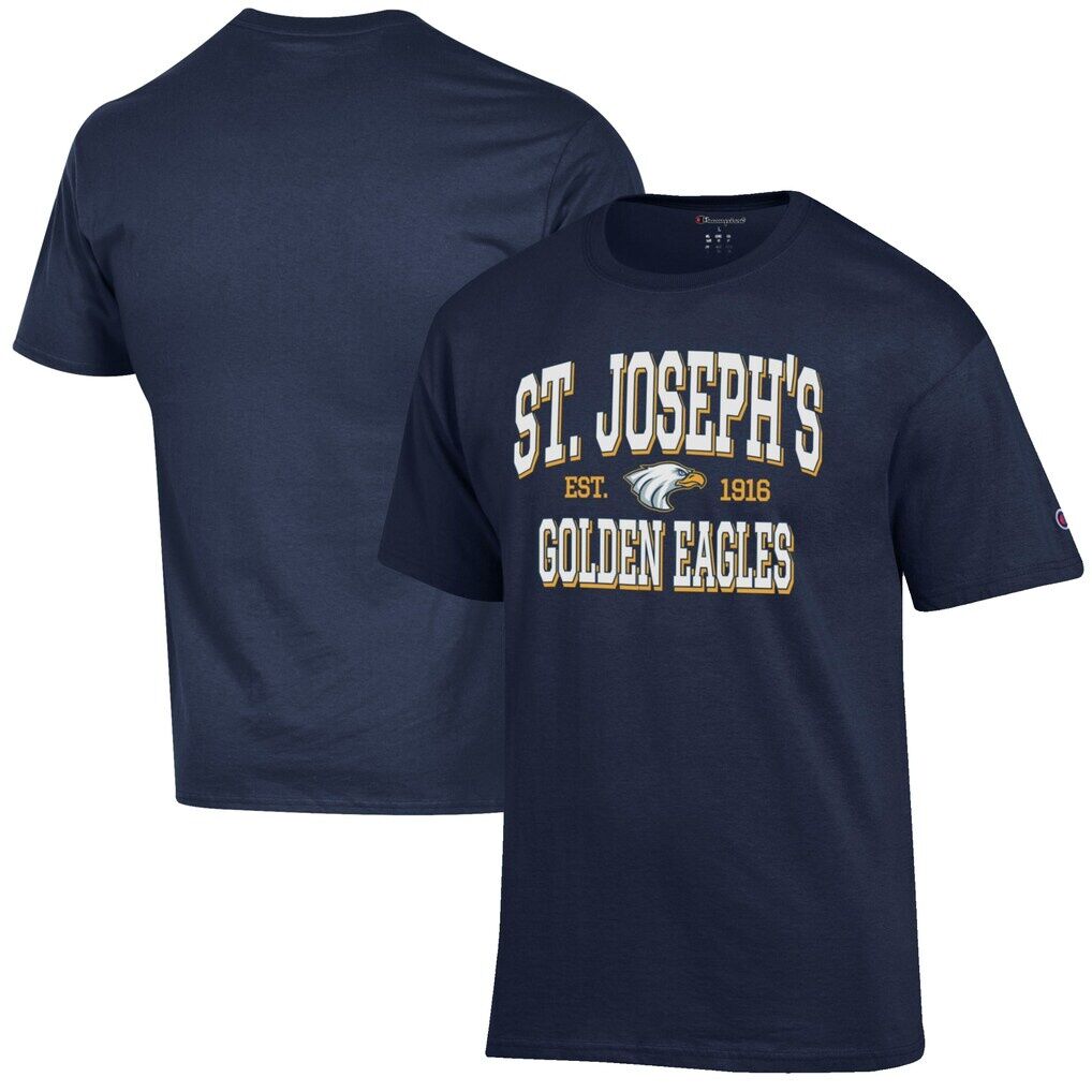 St. Joseph's College Long Island Golden Eagles Champion Est. Date Jersey T-Shirt