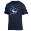 Westfield State Owls Champion Primary Jersey T-Shirt - Navy - Side View