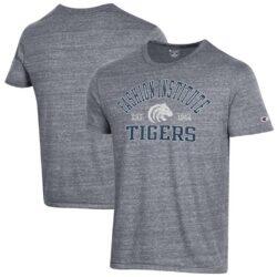 SUNY Fashion Institute of Technology Tigers Champion Ultimate Tri-Blend T-Shirt - - Front View