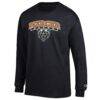 Mercer Bears Champion Jersey Est. Date Long Sleeve T-Shirt - Black - Side View