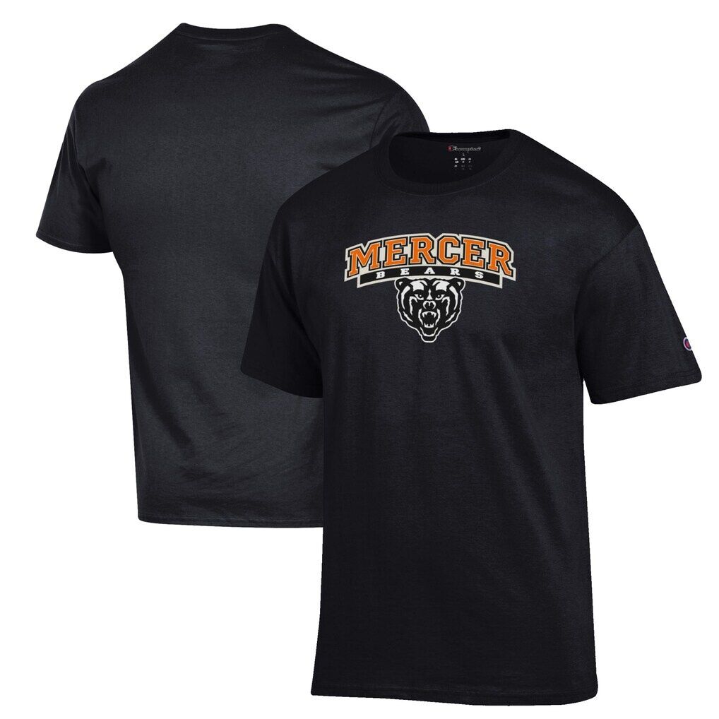 Mercer Bears Champion Primary Jersey T-Shirt