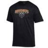 Mercer Bears Champion Primary Jersey T-Shirt - Black - Side View