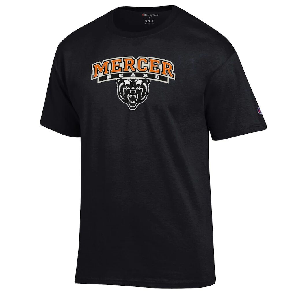 Mercer Bears Champion Primary Jersey T-Shirt