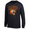 Rochester Institute of Technology Tigers Champion Jersey Long Sleeve T-Shirt - Black - Side View