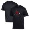 St. John Fisher Cardinals Champion Jersey T-Shirt - Black - Front View