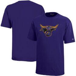Minnesota State University, Mankato Champion Youth Jersey T-Shirt - Purple - Front View