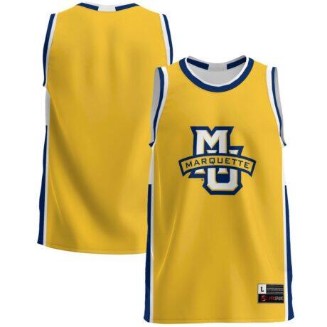 Marquette Golden Eagles GameDay Greats Lightweight Basketball Jersey - Blue - Front View