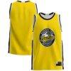 Michigan Tech Huskies GameDay Greats Lightweight Basketball Jersey - Gold - Front View