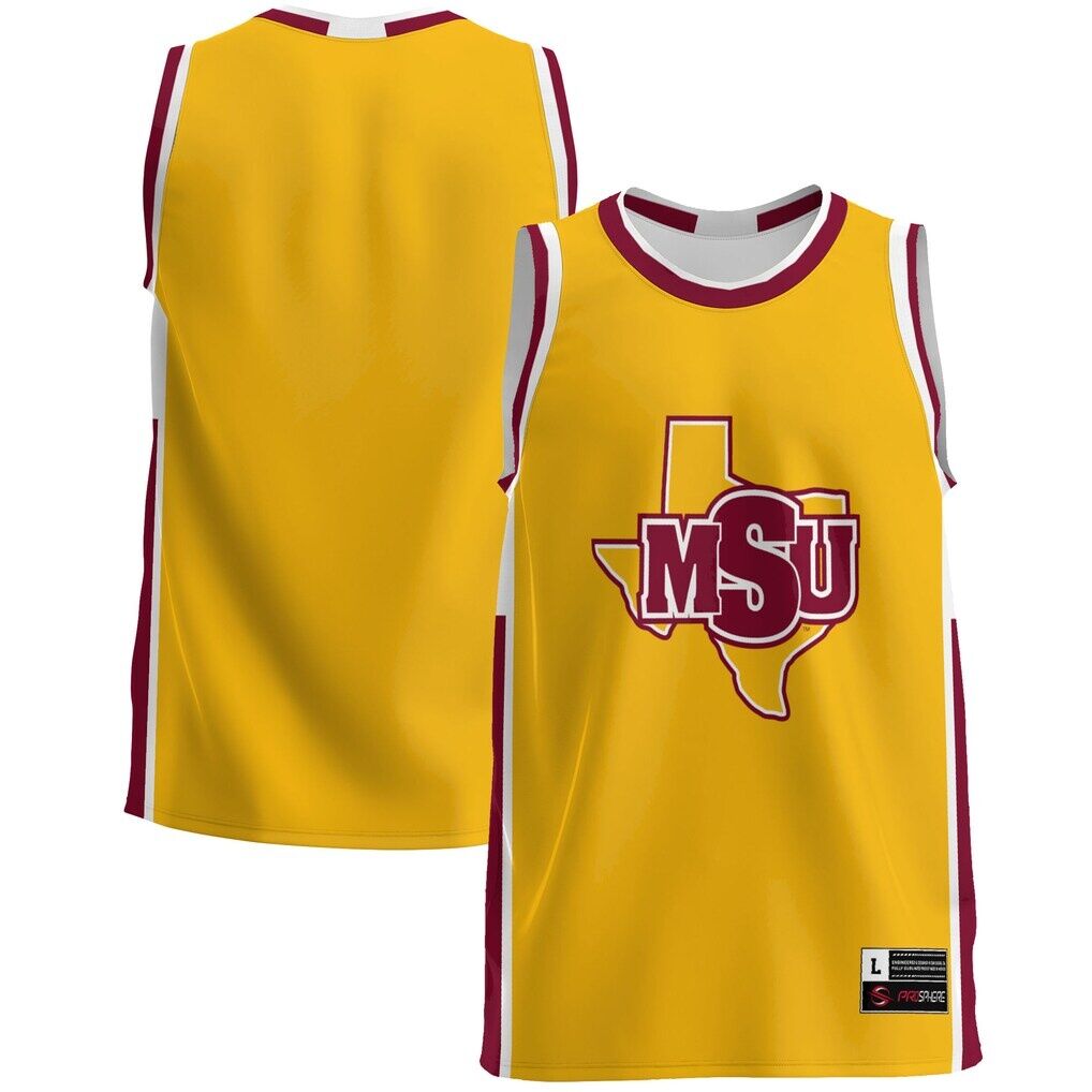 Midwestern State Mustangs GameDay Greats  Lightweight Basketball Jersey - Maroon