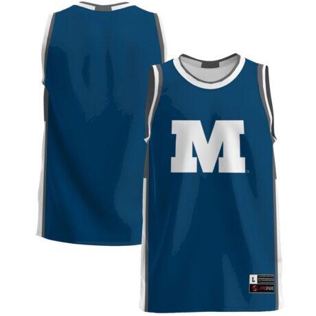 Millikin Big Blue GameDay Greats Lightweight Basketball Jersey - Blue - Front View