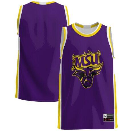 Minnesota State Mavericks GameDay Greats Lightweight Basketball Jersey - Purple - Front View
