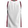 Minnesota State Moorhead Dragons GameDay Greats Lightweight Basketball Jersey - Red - Detail View