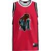 Minot State Beavers GameDay Greats Lightweight Basketball Jersey - Red - Side View