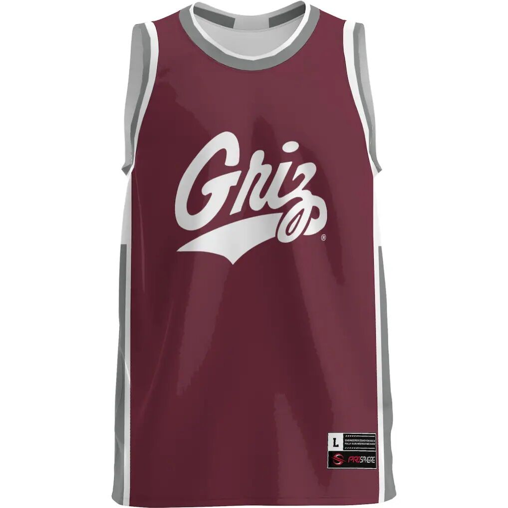 Montana Grizzlies GameDay Greats  Lightweight Basketball Jersey - Maroon