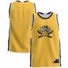 Northern Kentucky University Norse GameDay Greats Lightweight Basketball Jersey - Gold - Front View