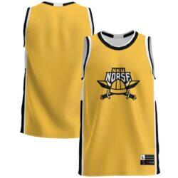 Northern Kentucky University Norse GameDay Greats Lightweight Basketball Jersey - Gold - Front View