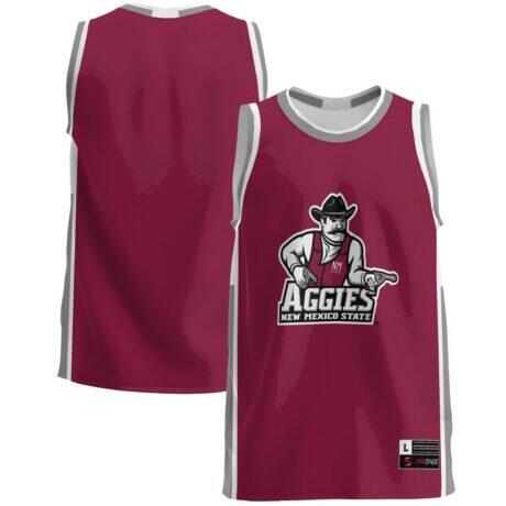 New Mexico State Aggies GameDay Greats Lightweight Basketball Jersey - Crimson - Front View
