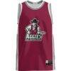New Mexico State Aggies GameDay Greats Lightweight Basketball Jersey - Crimson - Side View