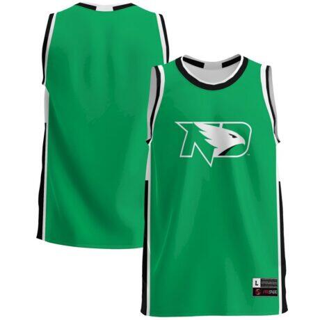 North Dakota GameDay Greats Lightweight Basketball Jersey - Green - Front View