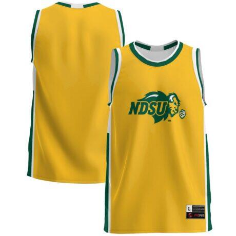 NDSU Bison GameDay Greats Lightweight Basketball Jersey - Green - Front View