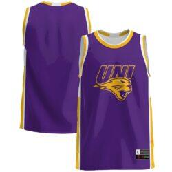 Northern Iowa Panthers GameDay Greats Lightweight Basketball Jersey - Purple - Front View
