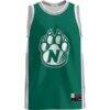 Northwest Missouri State Bearcats GameDay Greats Lightweight Basketball Jersey - Green - Side View
