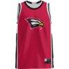 Polk State College Eagles GameDay Greats Lightweight Basketball Jersey - Red - Side View