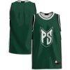 Portland State Vikings GameDay Greats Lightweight Basketball Jersey - Green - Front View