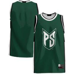 Portland State Vikings GameDay Greats Lightweight Basketball Jersey - Green - Front View
