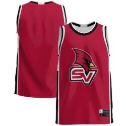 Saginaw Valley State Cardinals GameDay Greats Lightweight Basketball Jersey - Red - Front View