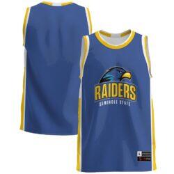 Seminole State Raiders GameDay Greats Lightweight Basketball Jersey - Blue - Front View