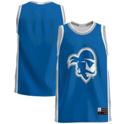 Seton Hall Pirates GameDay Greats Lightweight Basketball Jersey - Blue - Front View