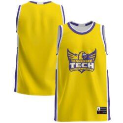 Tennessee Tech Golden Eagles GameDay Greats Lightweight Basketball Jersey - Gold - Front View