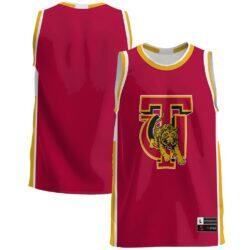 Tuskegee Golden Tigers GameDay Greats Lightweight Basketball Jersey - Crimson - Front View