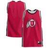 Utah Utes GameDay Greats Lightweight Basketball Jersey - Red - Front View