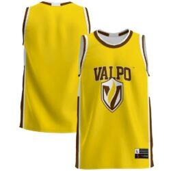 Valparaiso University GameDay Greats Lightweight Basketball Jersey - Gold - Front View
