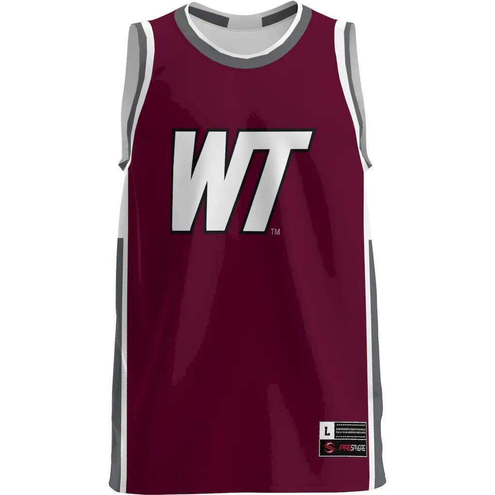 West Texas A&M Buffaloes GameDay Greats  Lightweight Basketball Jersey - Maroon
