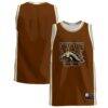 Western Michigan Broncos GameDay Greats Lightweight Basketball Jersey - Brown - Front View