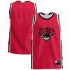 Western Oregon Wolves GameDay Greats Lightweight Basketball Jersey - Red - Front View