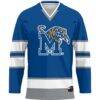 Memphis Tigers GameDay Greats Hockey Jersey - - Side View
