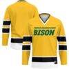 NDSU Bison GameDay Greats Hockey Jersey - Green - Front View