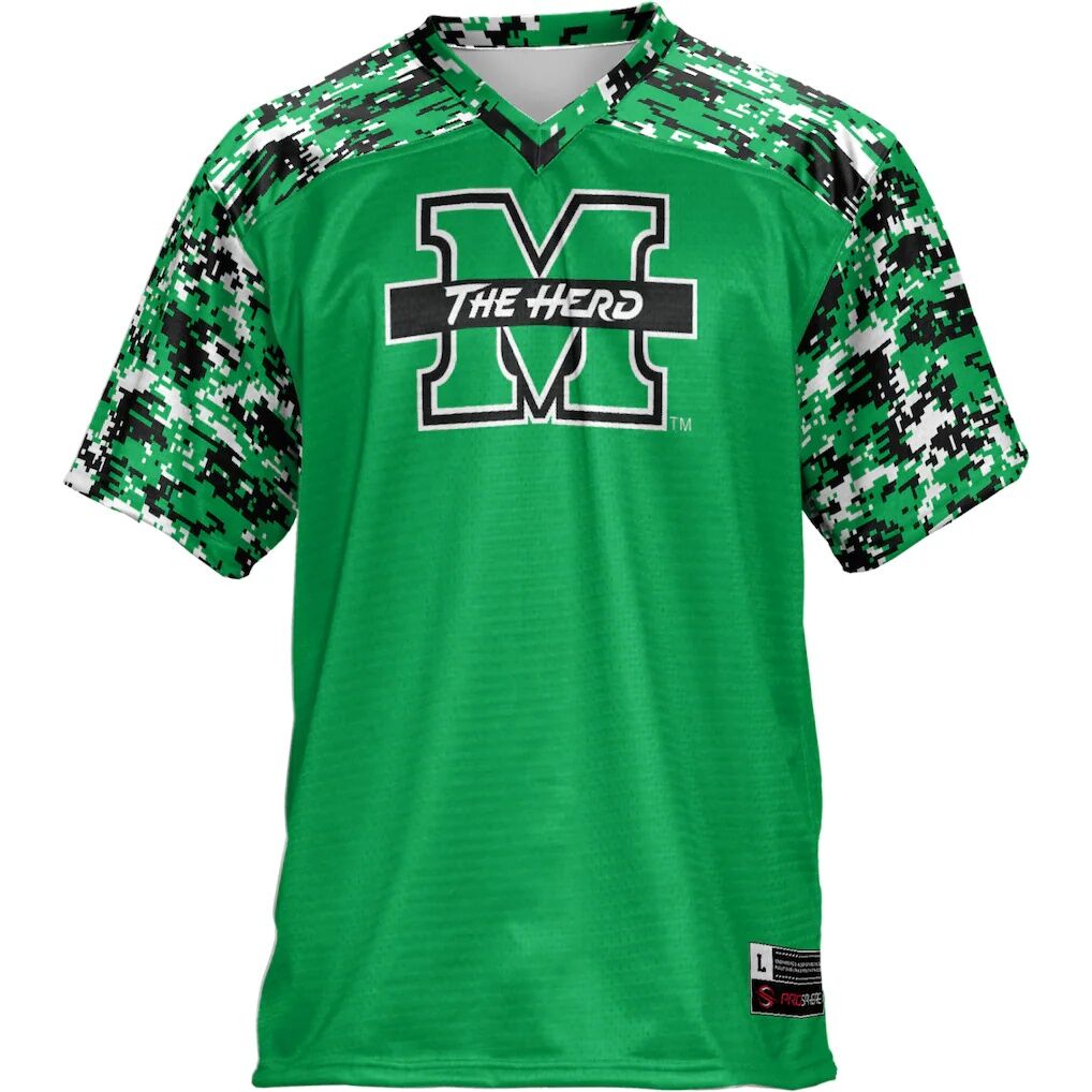 Marshall Thundering Herd GameDay Greats Football Jersey - Kelly Green