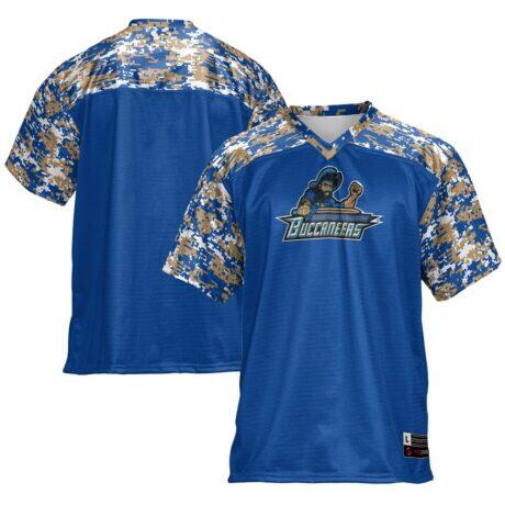 Massachusetts Maritime Academy Buccaneers GameDay Greats Football Jersey - Blue - Front View