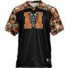 Mercer Bears GameDay Greats Football Jersey - Black - Side View