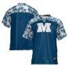 Millikin Big Blue GameDay Greats Football Jersey - Blue - Front View