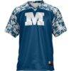 Millikin Big Blue GameDay Greats Football Jersey - Blue - Side View