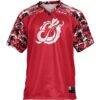 Minnesota State Moorhead Dragons GameDay Greats Football Jersey - Red - Side View