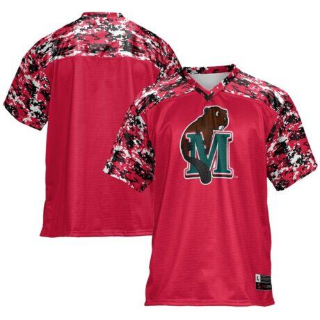 Minot State Beavers GameDay Greats Football Jersey - Red - Front View