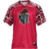 Minot State Beavers GameDay Greats Football Jersey - Red - Side View