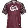 Montana Grizzlies GameDay Greats Football Jersey - - Side View